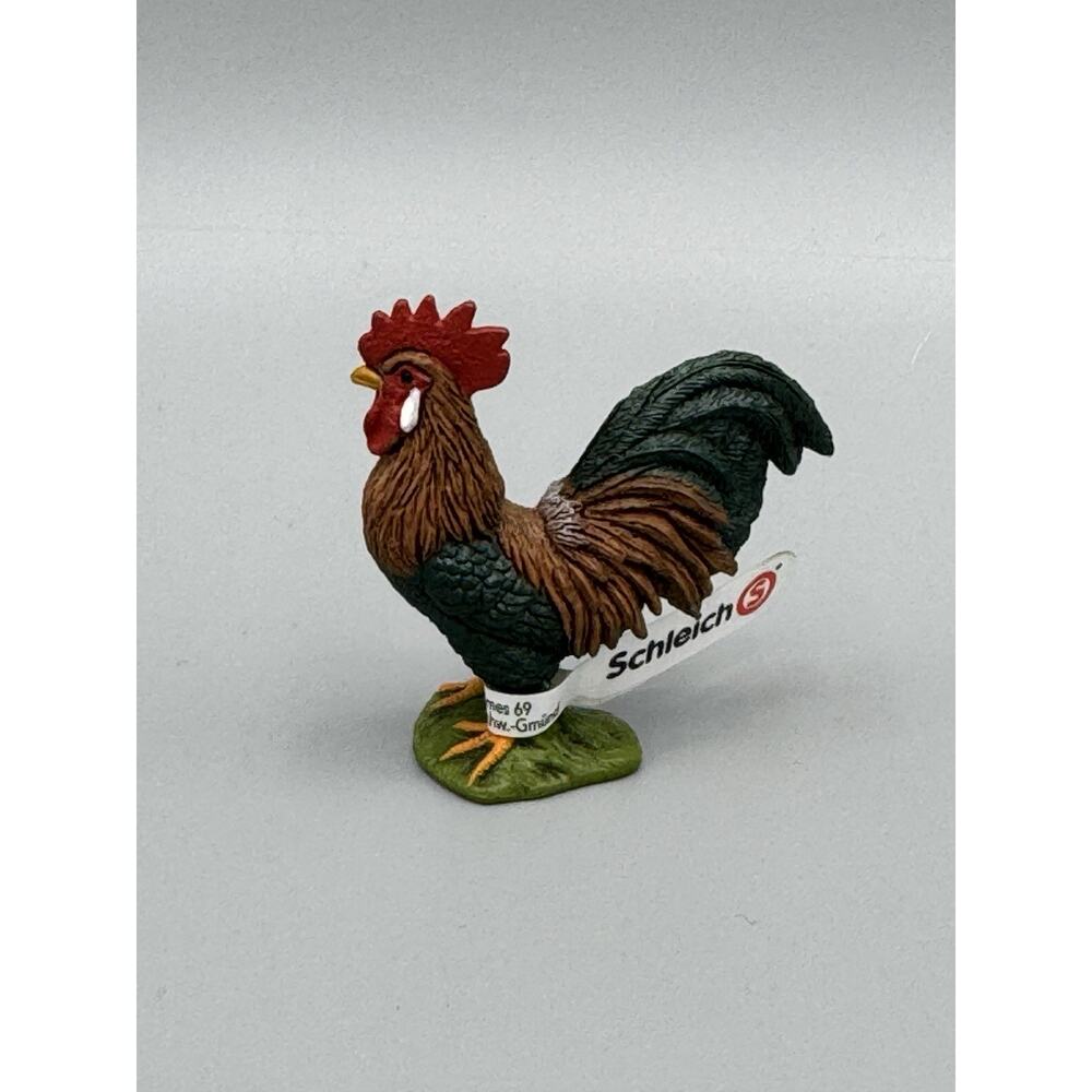 Schleich 2016 Rooster Farm Animal Figure Bird